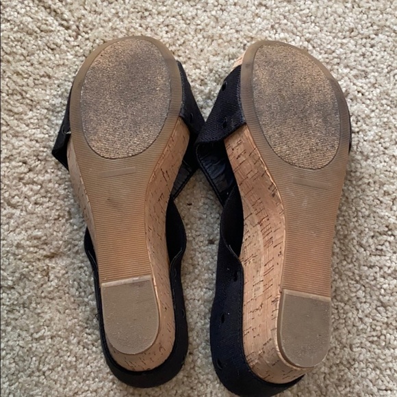 Lucky brand cork wedge sandal size 9.5 - Picture 3 of 3